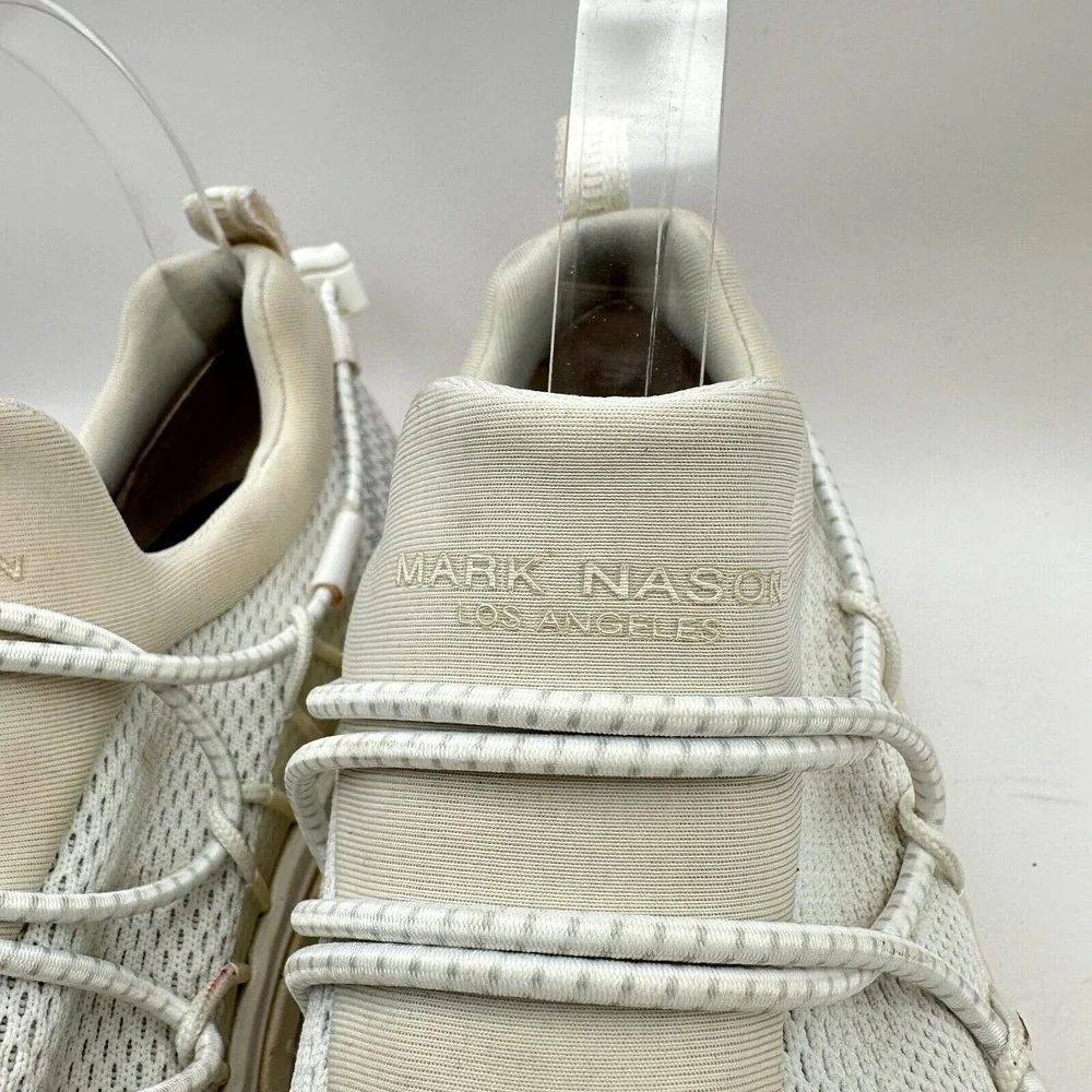 Mark Nason Los Angeles Sneakers Shoes Womens 7 White Athletic Gym Athleisure‎